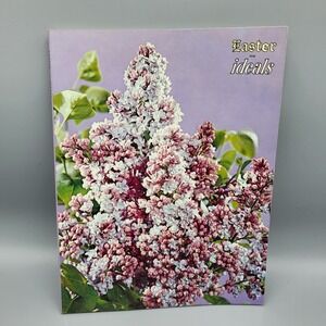 Vintage Ideals Easter 1970 Magazine Vol.27 No.2 March Poetry Art Poems Family